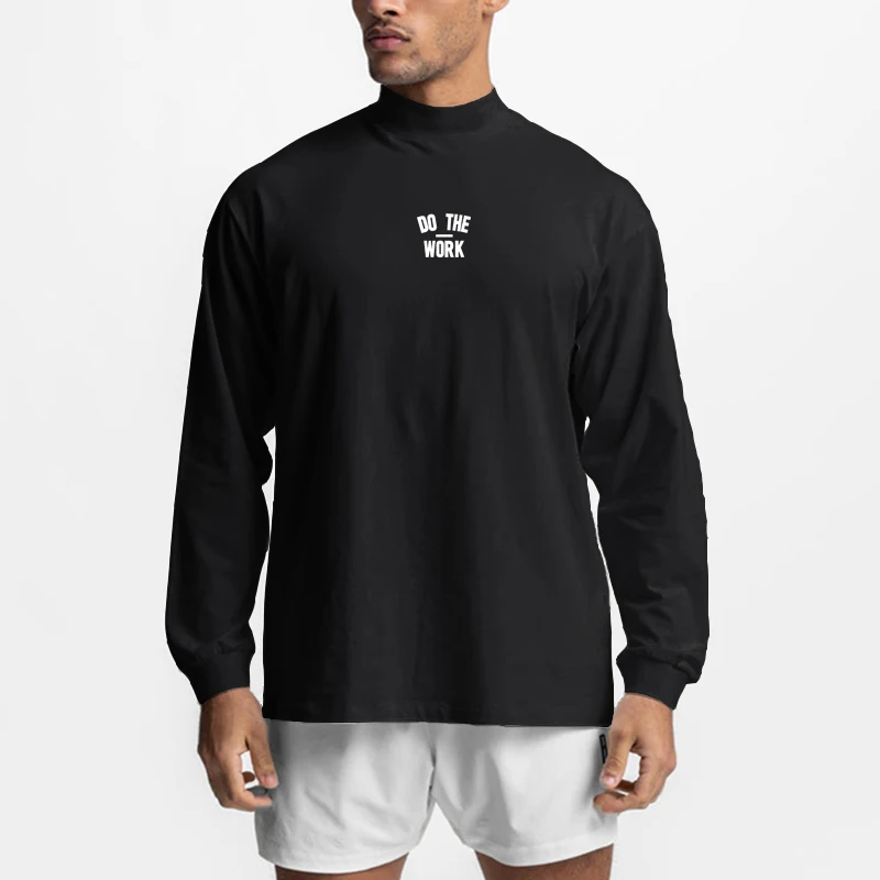 Running Gear Long Sleeve - Sonbahar Nefes Spor Salonu Vücut Geliştirme