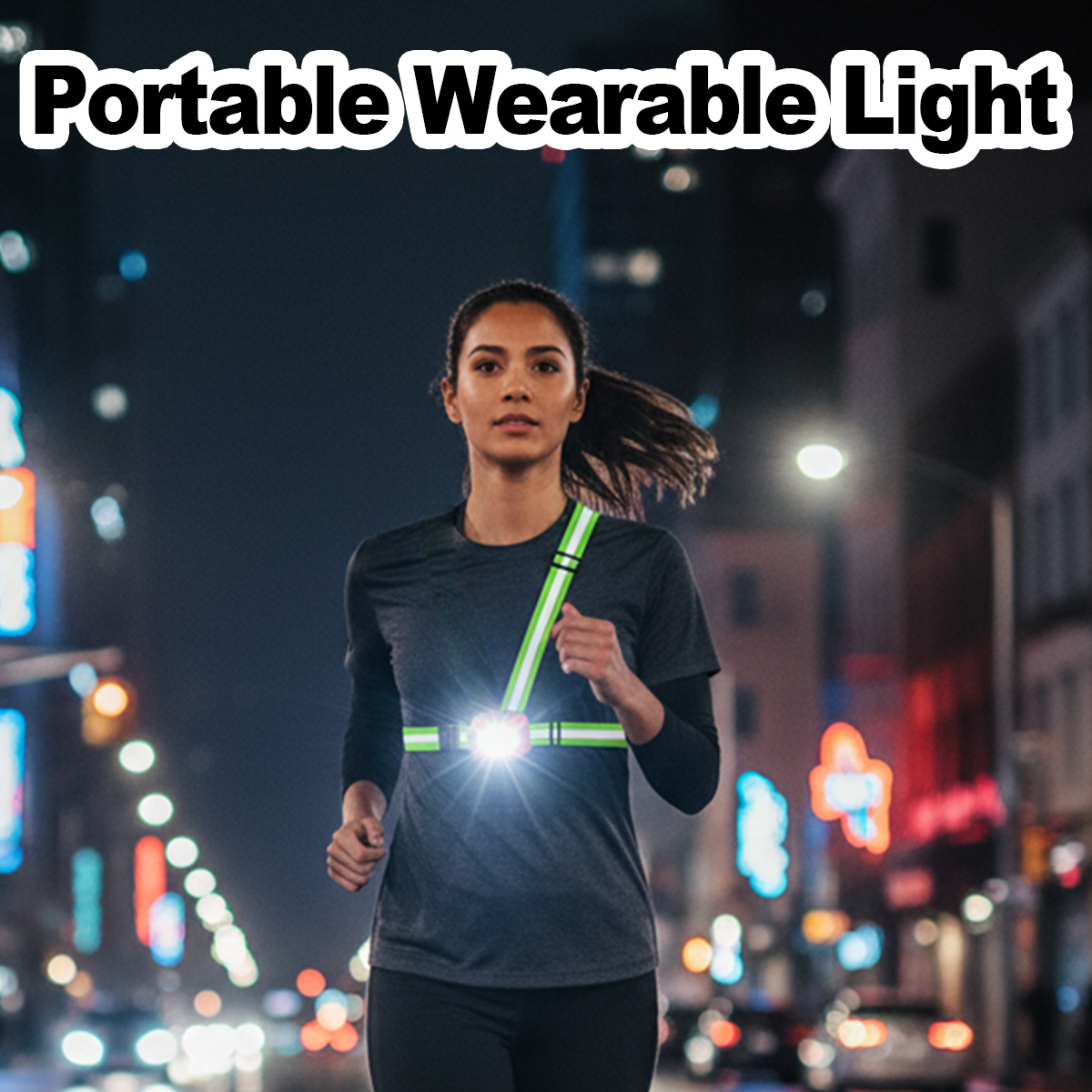 Running Gear Lights - Koşu Işığı USB Şarj Edilebilir Su