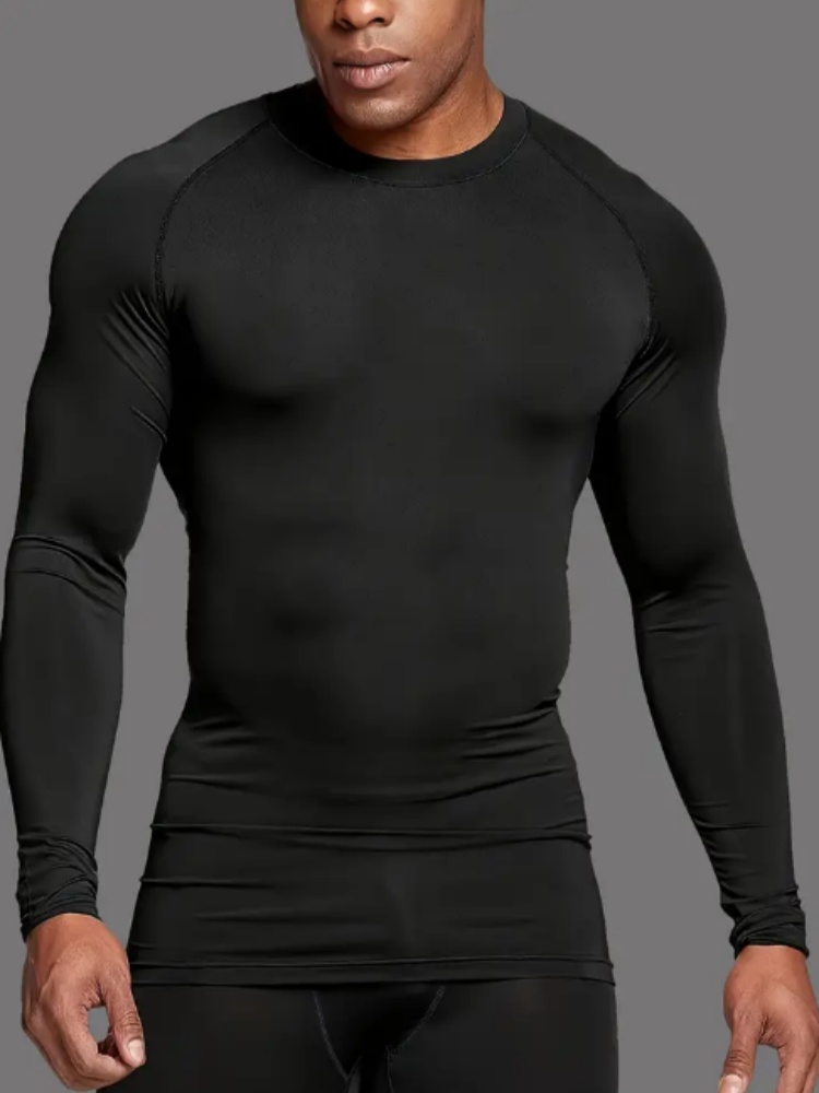 Running Gear Long Sleeve - Erkekler İçin Uzun Kollu Kompresyon Tişörtü