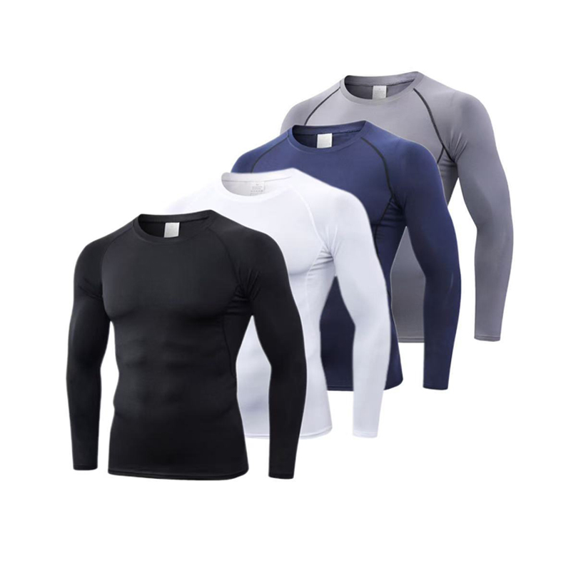 Running Gear Long Sleeve - Sıkıştırma Üstleri Spor Salonu T Shirt