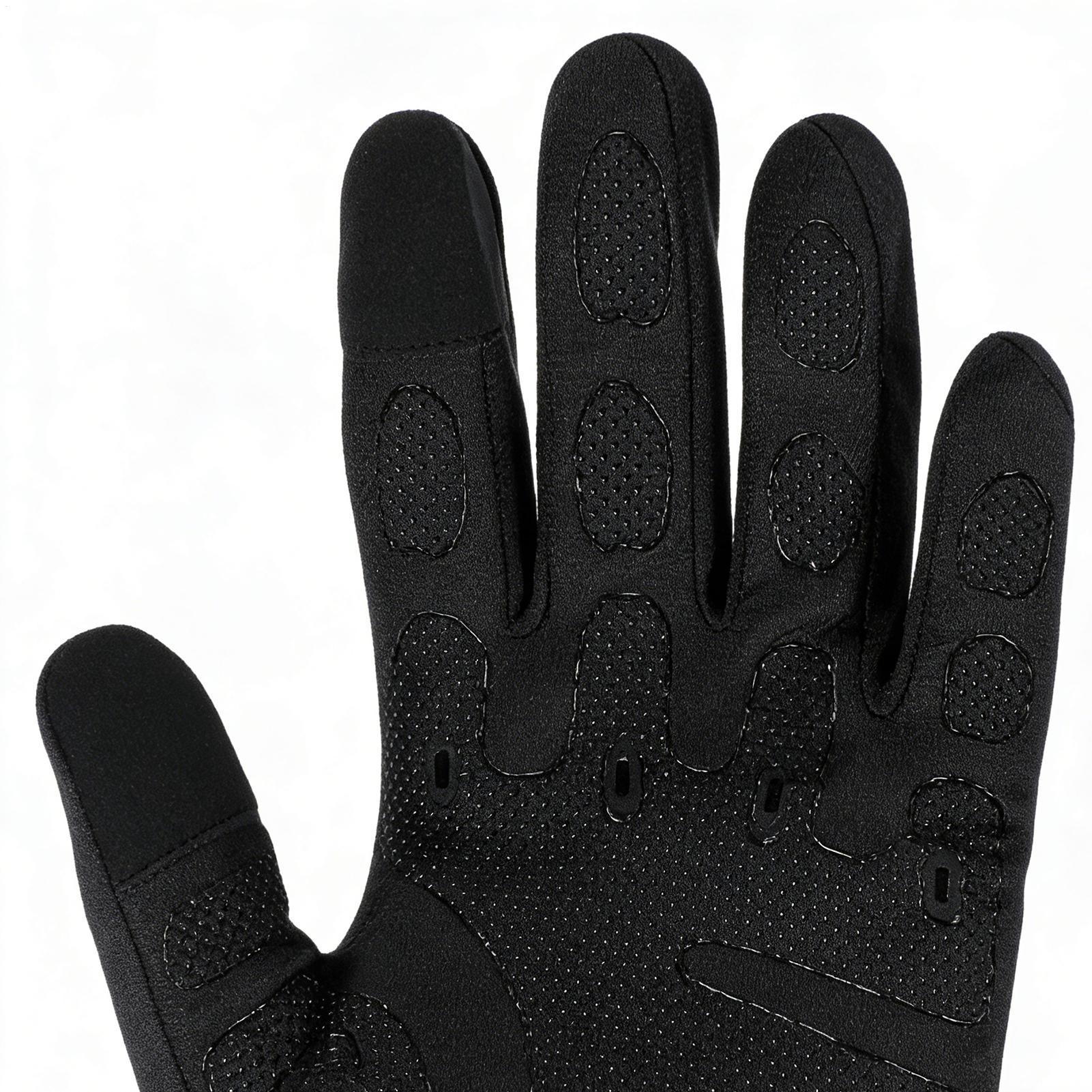 Running Gear In Cold Weather - Sıcak bisiklet eldivenleri tam parmak soğuk