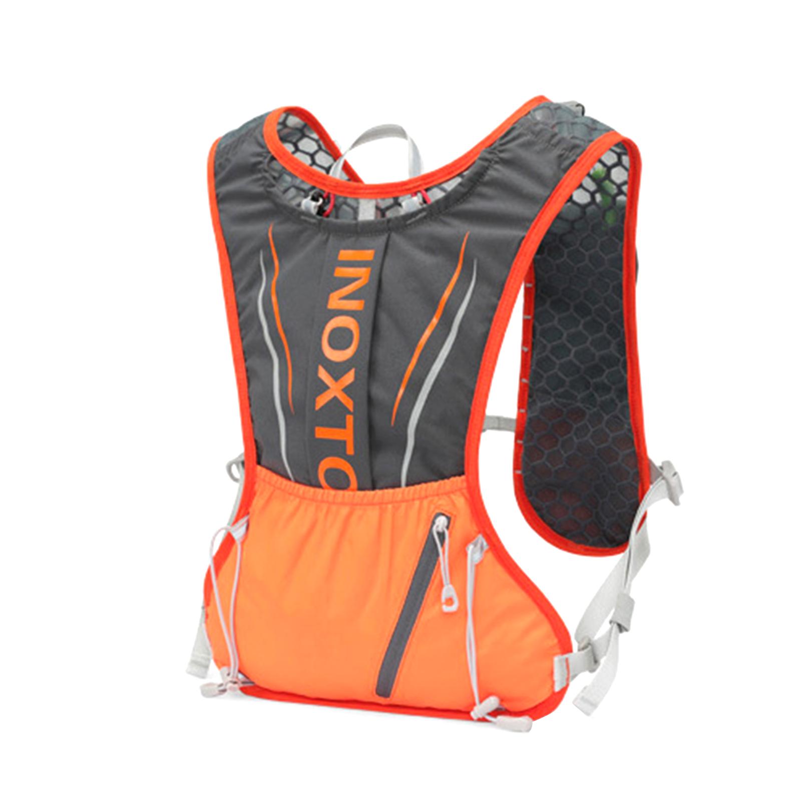 Running Gear Hydration - Ayarlanabilir Koşu Yeleği, Çok Cepli, Motosiklet
