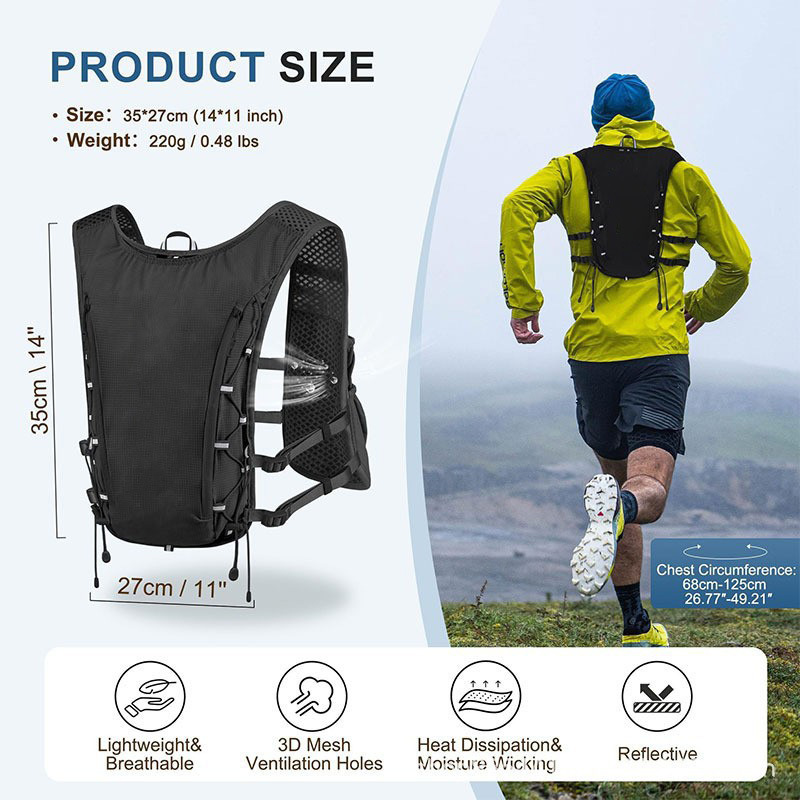 Hidrasyon yeleği, kros sırt ça - Running Gear Competition incelemesi ve fiyatı