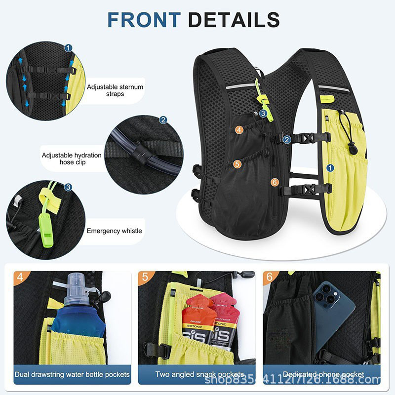 Hidrasyon yeleği, kros sırt ça - Running Gear Competition incelemesi ve fiyatı